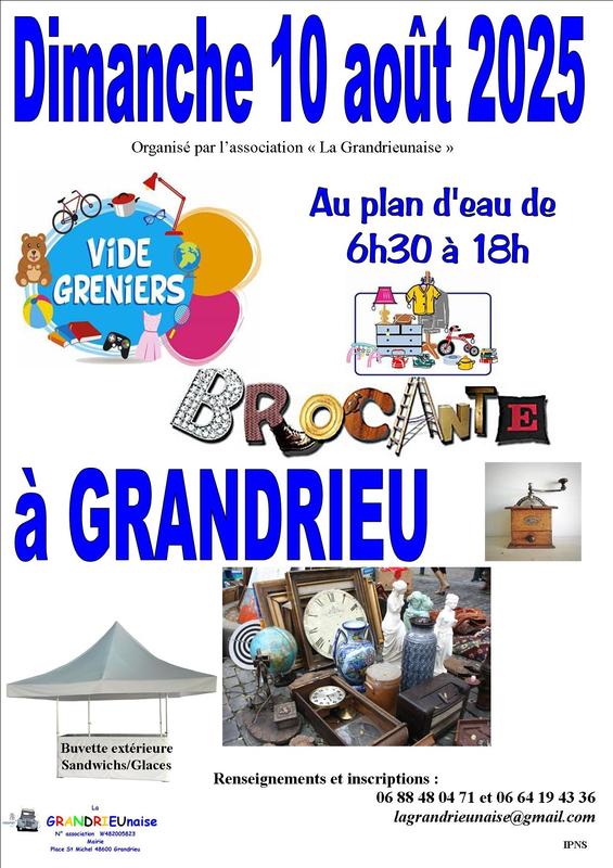 Brocante - vide-greniers