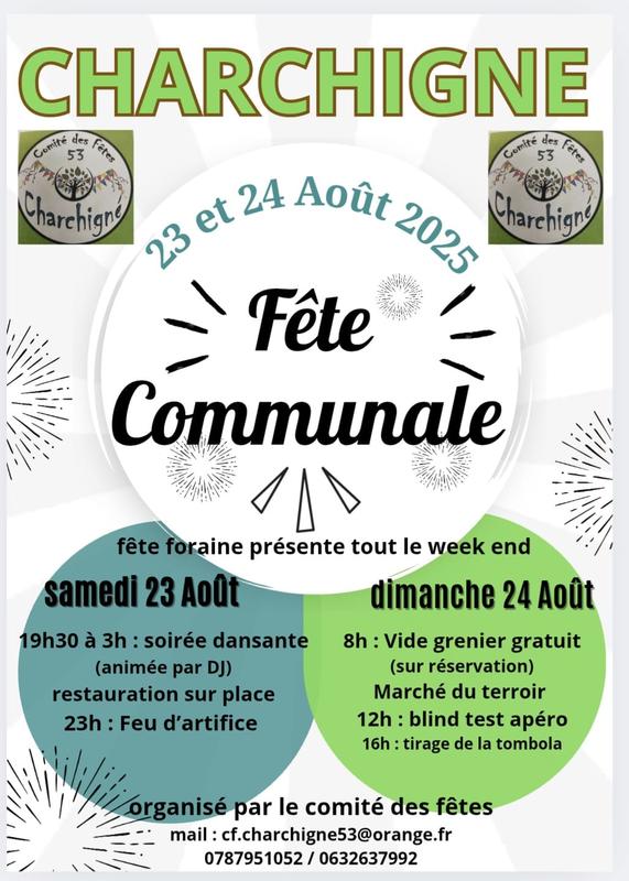 Vide greniers - fête communale