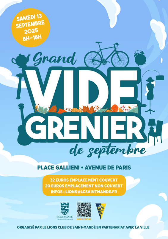 Vide greniers de saint mandé